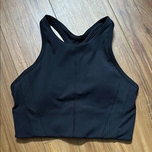Athleta Black Racerback Tank Top